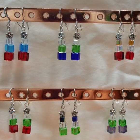 "PRICE DROP" Crystal Gift Earrings! - Picture 3 of 3